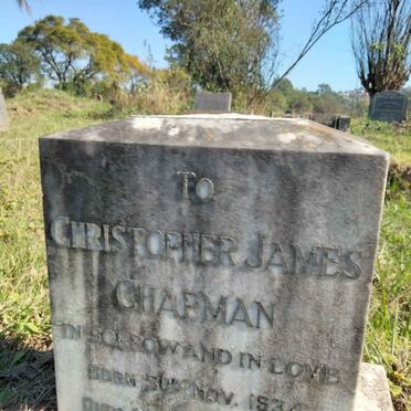 CHAPMAN Christopher James 1934-1936