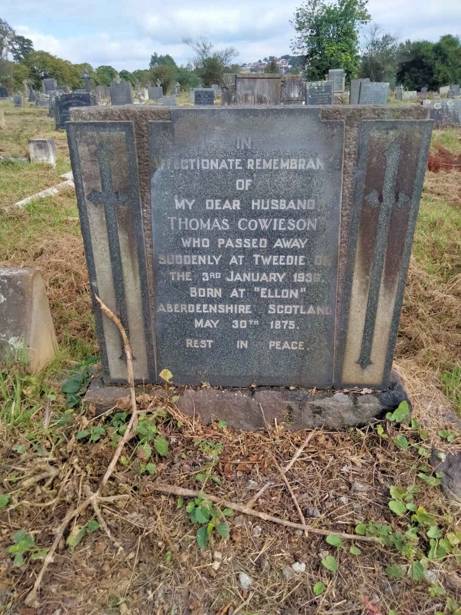 COWIESON Thomas 1875-1936