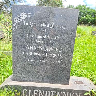CLENDENNEN Ann Blanche 1952-1972