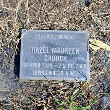 CROUCH Hazel Maureen 1929-2008