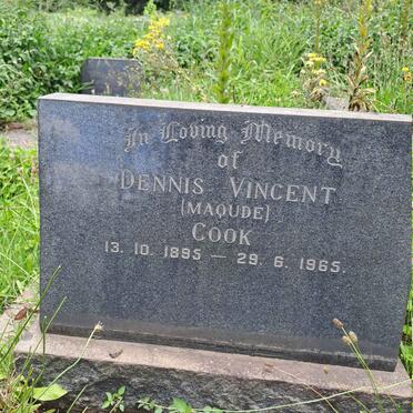 COOK Dennis Vincent 1895-1965