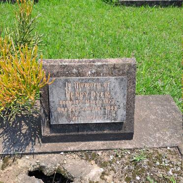 DYER Henry 1873-1943