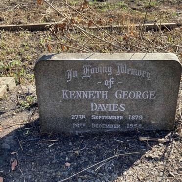 DAVIES Kenneth George 1879-1958