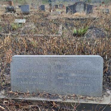 DOUGLAS Robert -1942 & Wilhelmina -1971