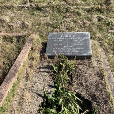 DORKIN James Norman 1926-1997 & Bernadette Mary 1926-1997