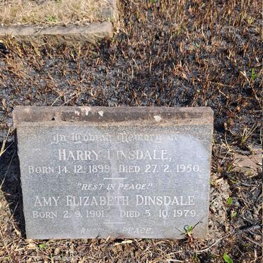 DINSDALE Harry 1899-1950 & Amy Elizabeth 1901-1979