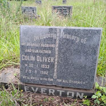 EVERTON Colin Oliver 1933-1982