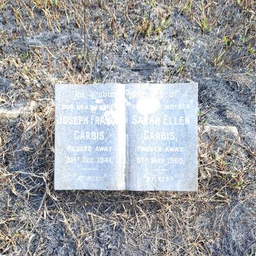 GARBIS Joseph Francis -1941 & Sarah Ellen -1960
