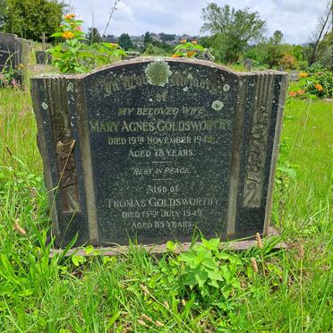 GOLDSWORTHY Thomas -1949 & Mary Agnes -1946