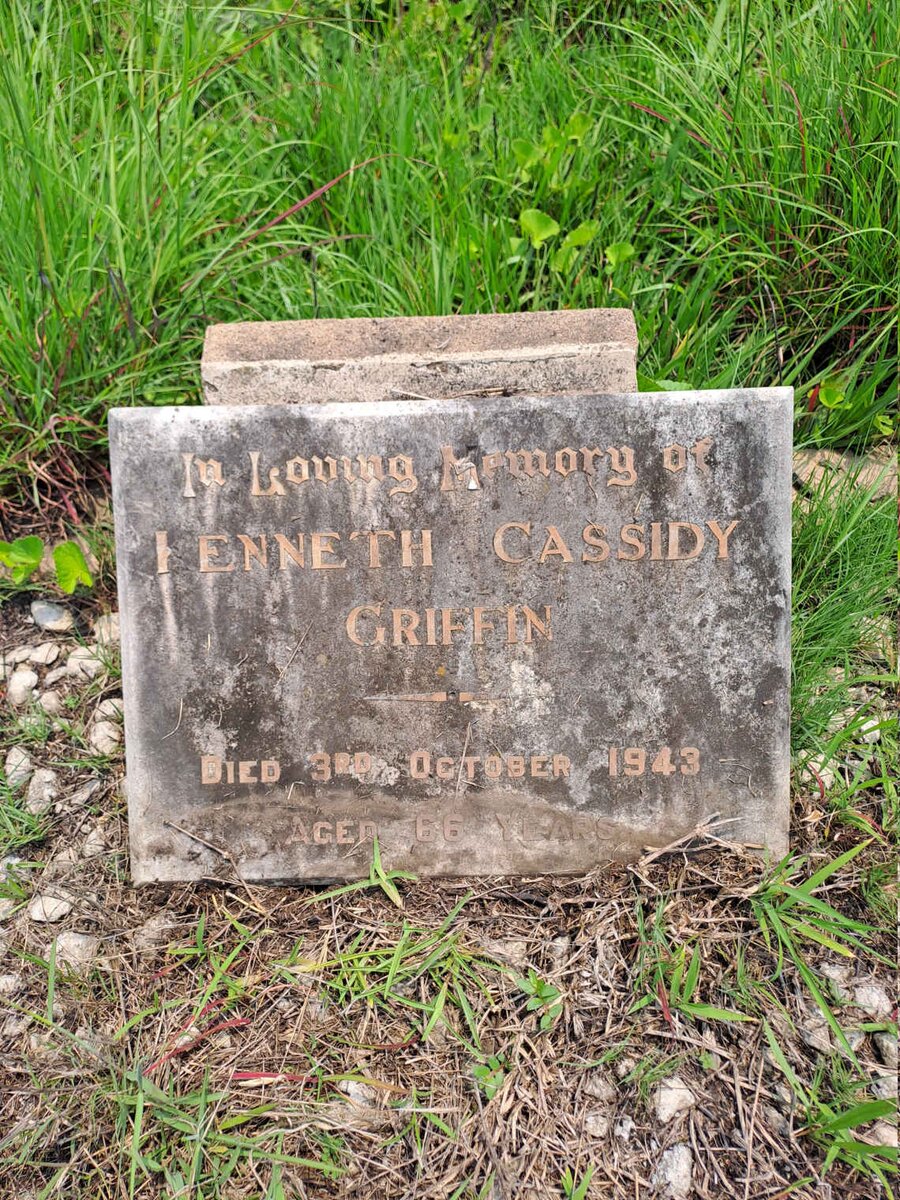 GRIFFIN Kenneth Cassidy -1943