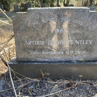 HUNTLEY Arthur Dixon -1959