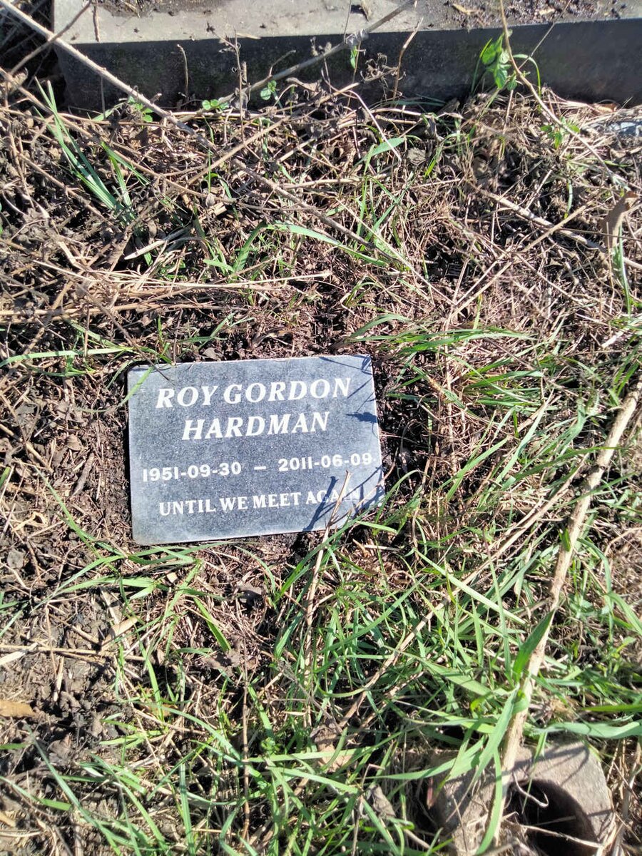 HARDMAN Roy Gordon 1951-2011