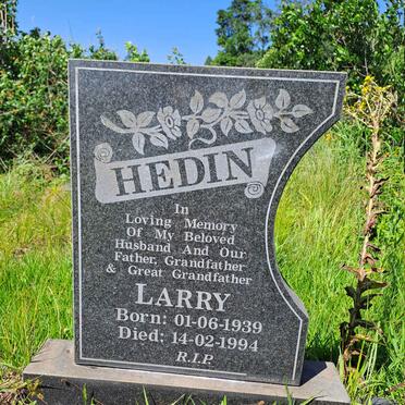 HEDIN Larry 1939-1994