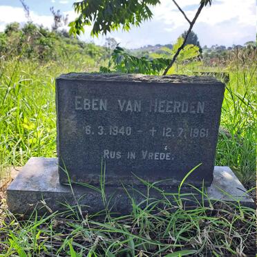 HEERDEN Eben, van 1940-1961
