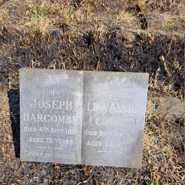 HARCOMBE Joseph -1951 & Lina Annie -1964
