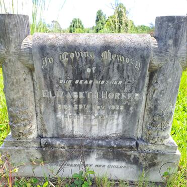 HORNER Elizabeth -1938