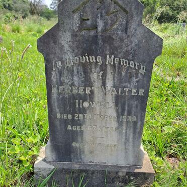 HOWELL Herbert Walter -1939