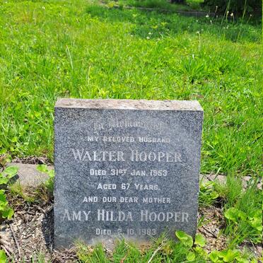 HOOPER Walter -1953 & Amy Hilda -1983