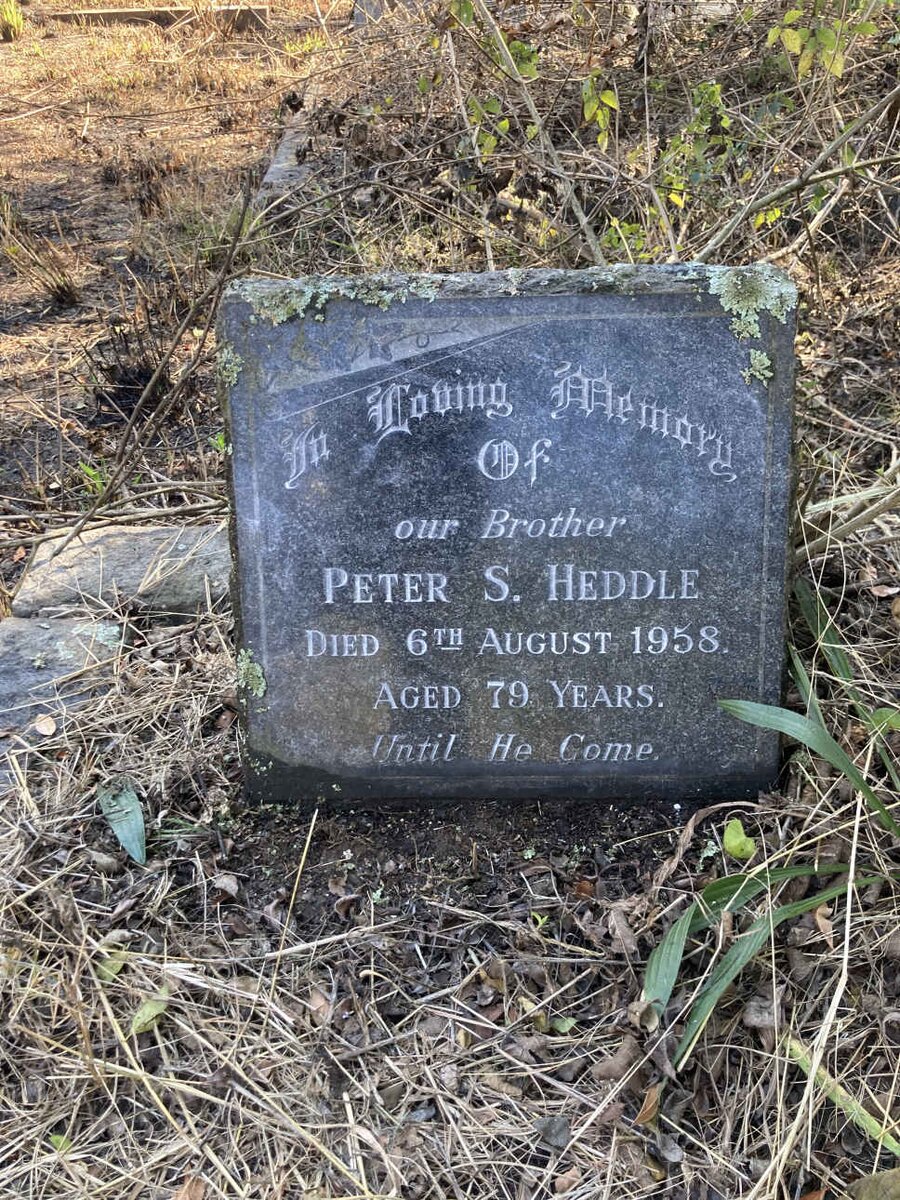 HEDDLE Peter S. -1958