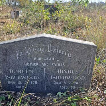 ISHERWOOD Hindle -1989 & Doreen -1978