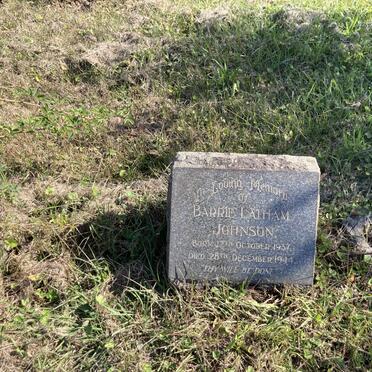 JOHNSON Barrie Latham 1937-1944