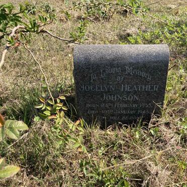 JOHNSON Jocelyn Heather 1935-1945