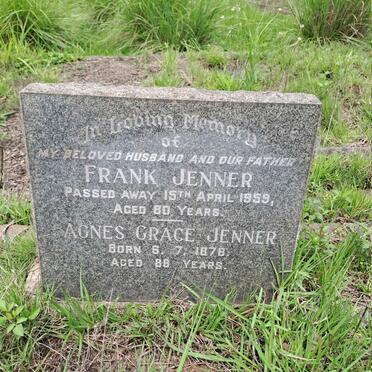 JENNER Frank -1959 & Agnes Grace 1878-