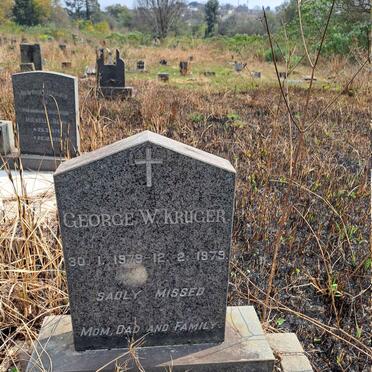 KRUGER George W. 1979-1979