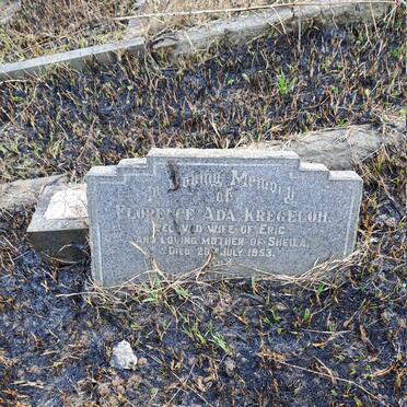 KREGELOH Florence Ada  -1953