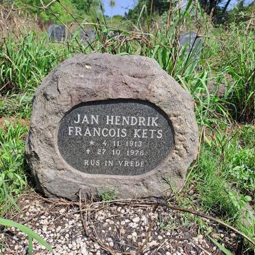 KETS Jan Hendrik Francois 1913-1976