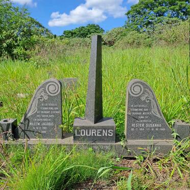 LOURENS Willem Jacobus 1910-1980 & Hester Susanna 1914-1988