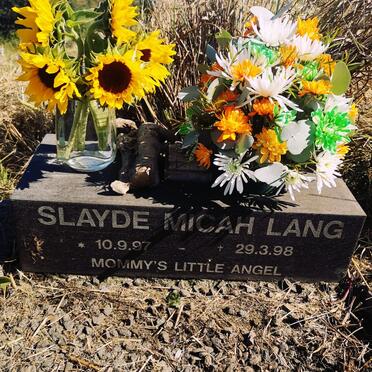 LANG Slayde Micah 1997-1998