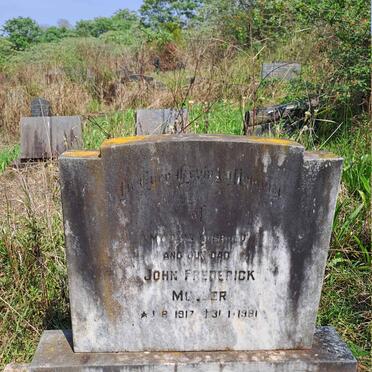 MULLER John Frederick 1917-1981