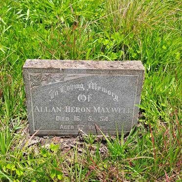 MAXWELL Allan Heron -1954