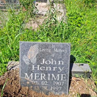 MERIME John Henry 1907-1997