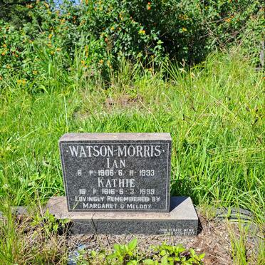 MORRIS Ian, WATSON- 1906-1993 & Kathie 1916-1999