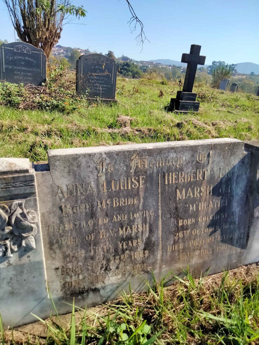 MARSH Herbert Vernon & Anna Louise MCBRIDE 1883-1961