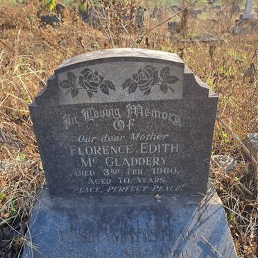 MCGLADDERY Florence Ethel -1960 :: STEAD Mabel May -1960  