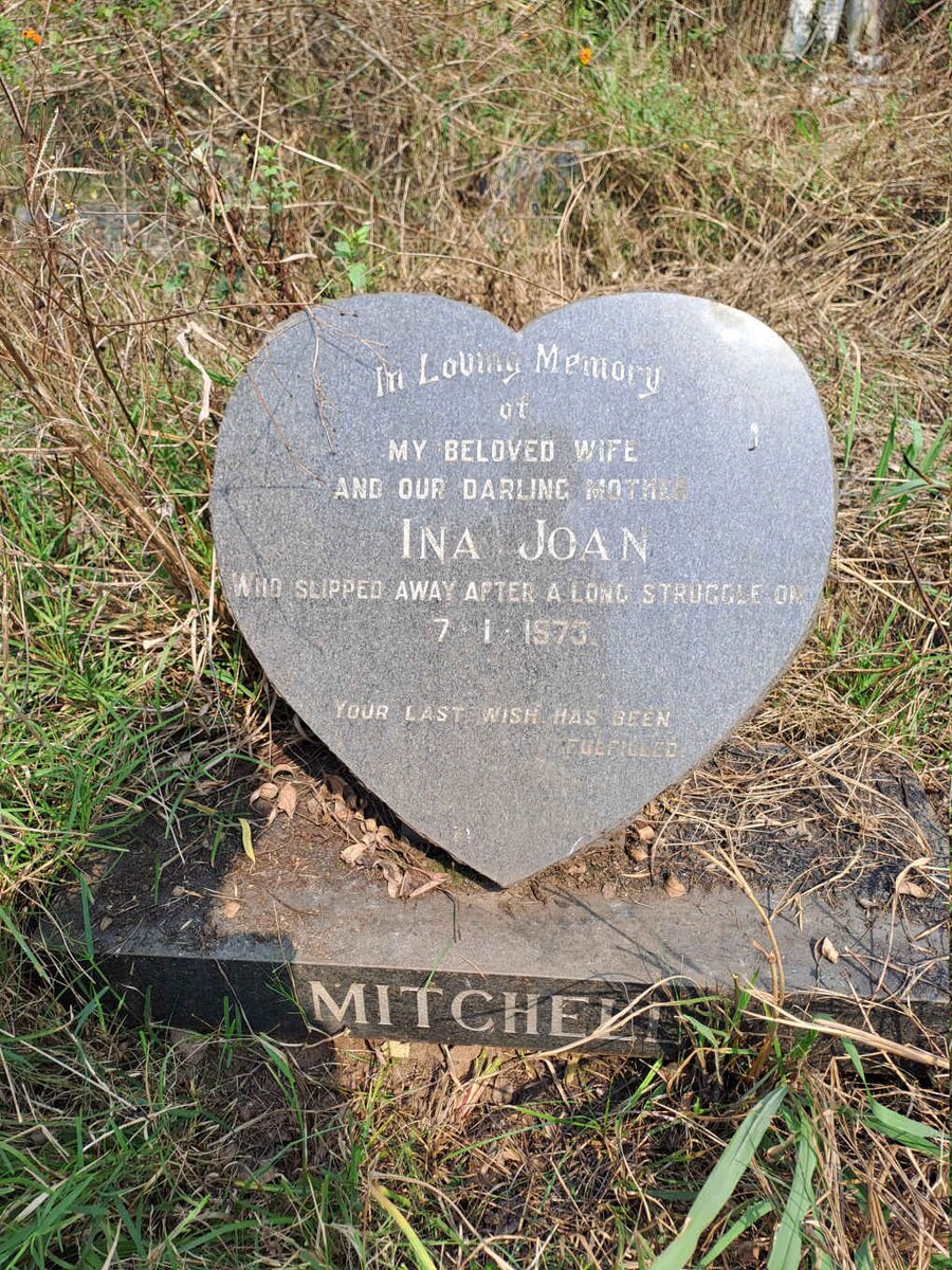 MITCHELL Ina Joan -1973