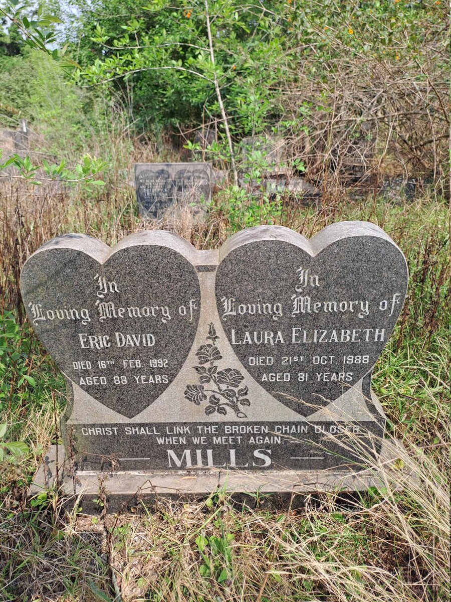 MILLS Eric David -1992 & Laura Eliabeth -1988