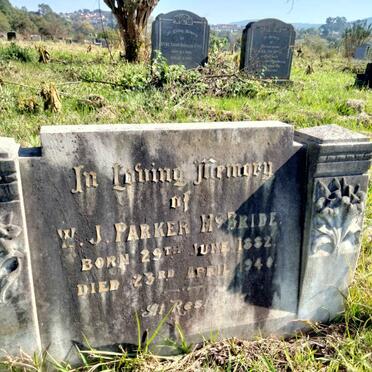 McBRIDE W.J. Parker 1882-1940