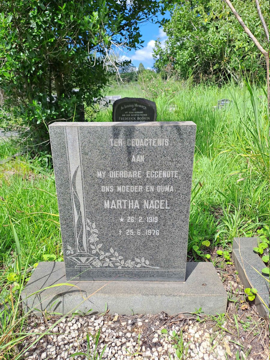 NAGEL Martha 1919-1976