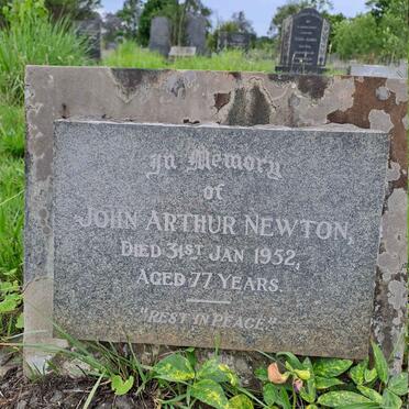 NEWTON John Arthur -1952