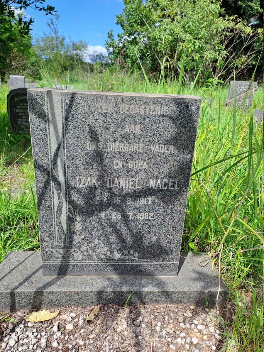 NAGEL Izak Daniel 1917-1982