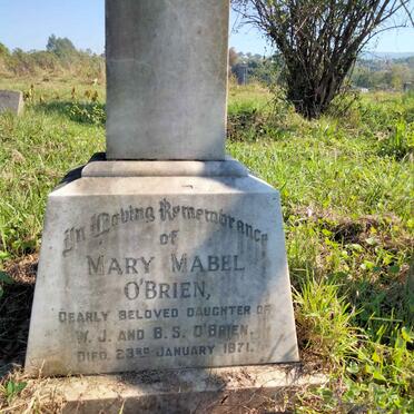 O'BRIEN Mary Mabel -1971