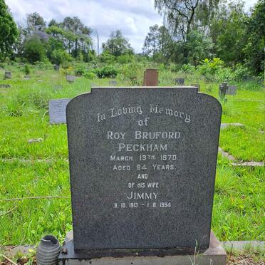 PECKHAM Roy Bruford 1970 & Jimmy 1913-1994