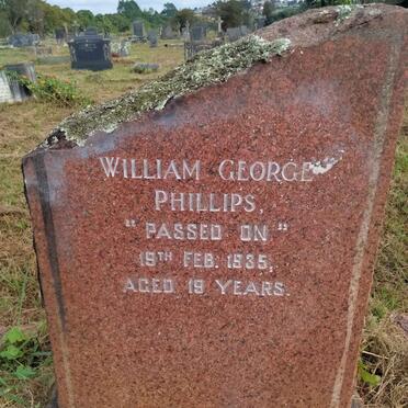 PHILLIPS William George -1935