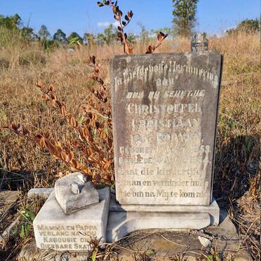 ROOYEN Christoffel Christiaan, van 1953-1954