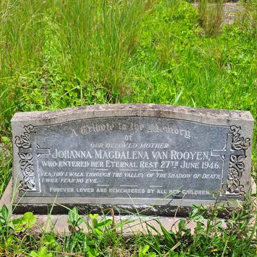 ROOYEN Johanna Magdalena, van -1946