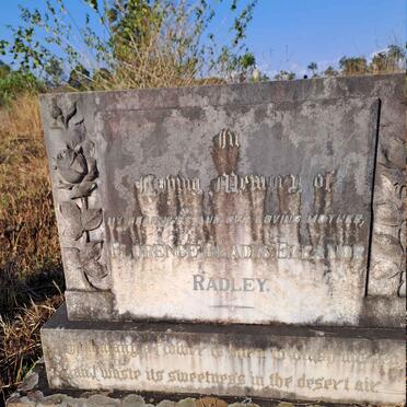 RADLEY Florence Gladys Eleanor -1949